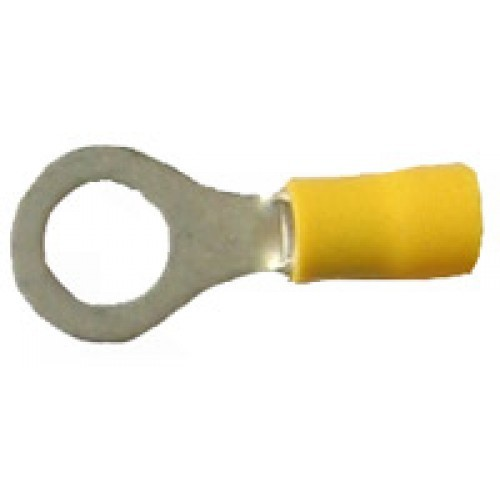 Yellow Ring Terminal 3.7Mm (100) - Duchy Fasteners