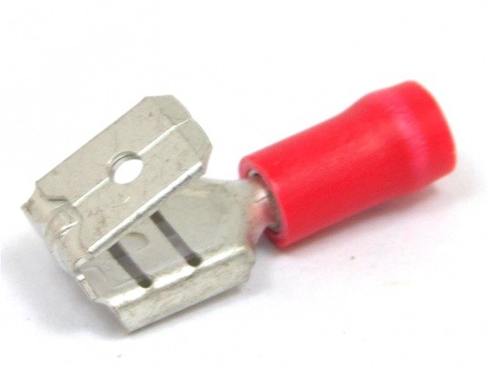 Red Piggy - Back Terminal 6.3Mm (100) - Duchy Fasteners