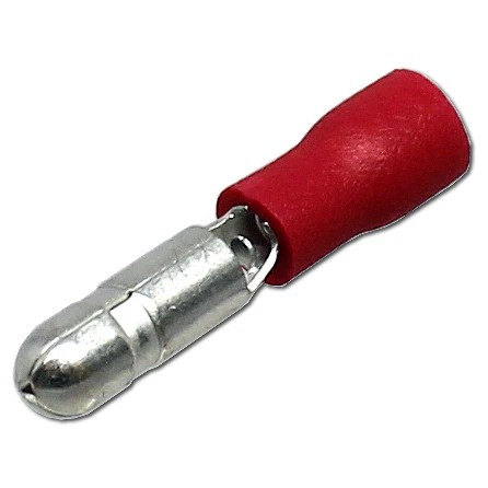 Red Bullet Terminal 4.0Mm (100) - Duchy Fasteners