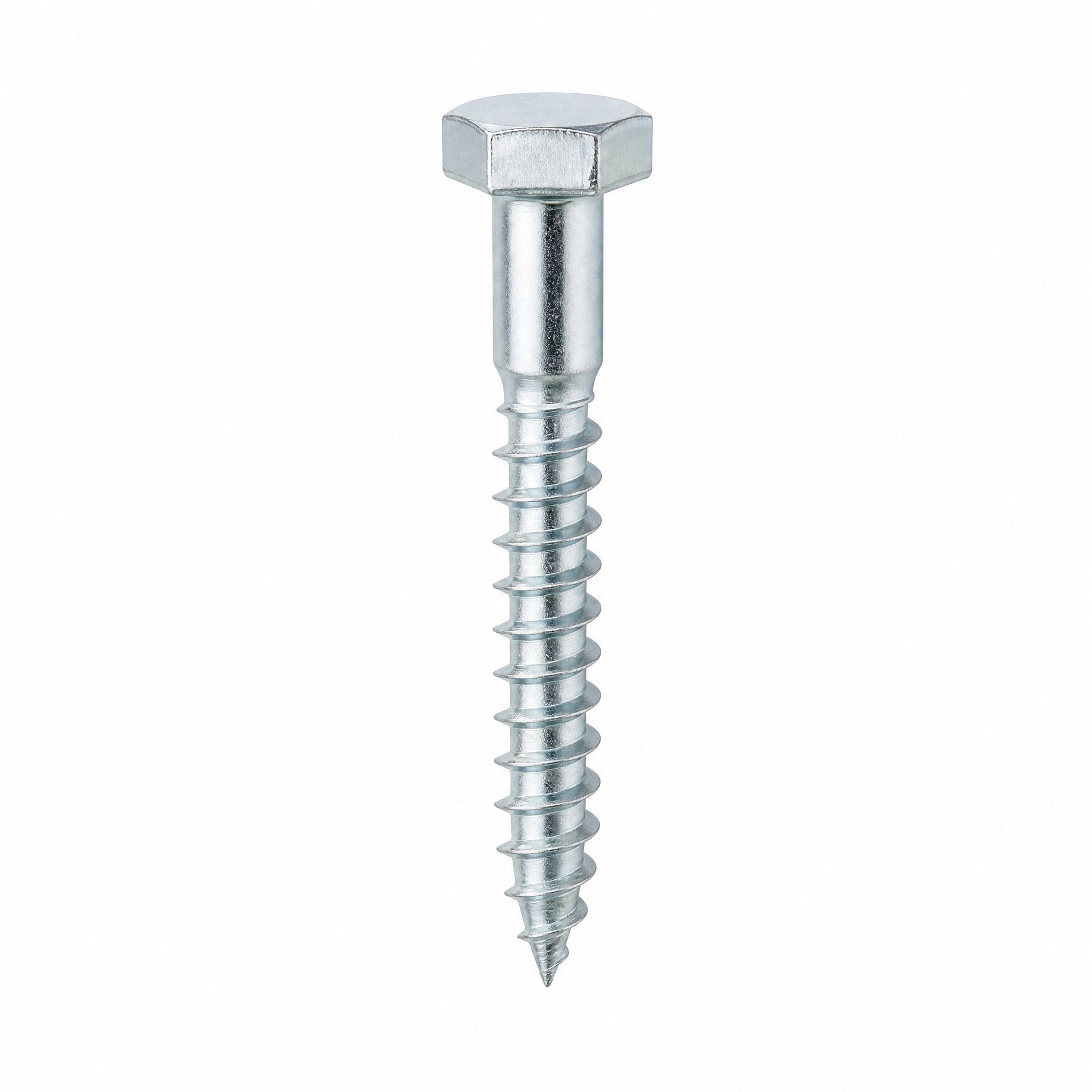 Zinc Plated Hex Head Coach Screws DIN 571