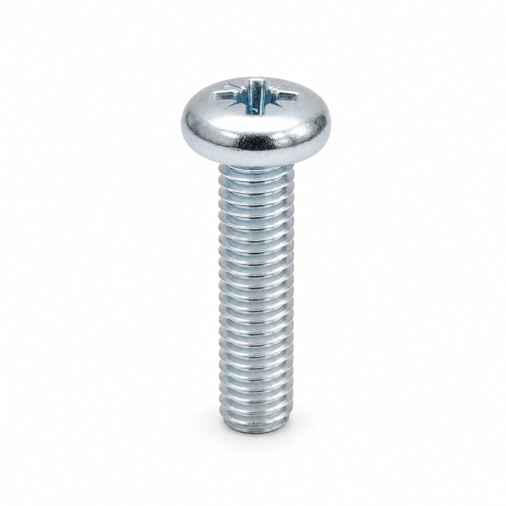 Zinc Plated Pozi Pan Head Machine Screw DIN 7985