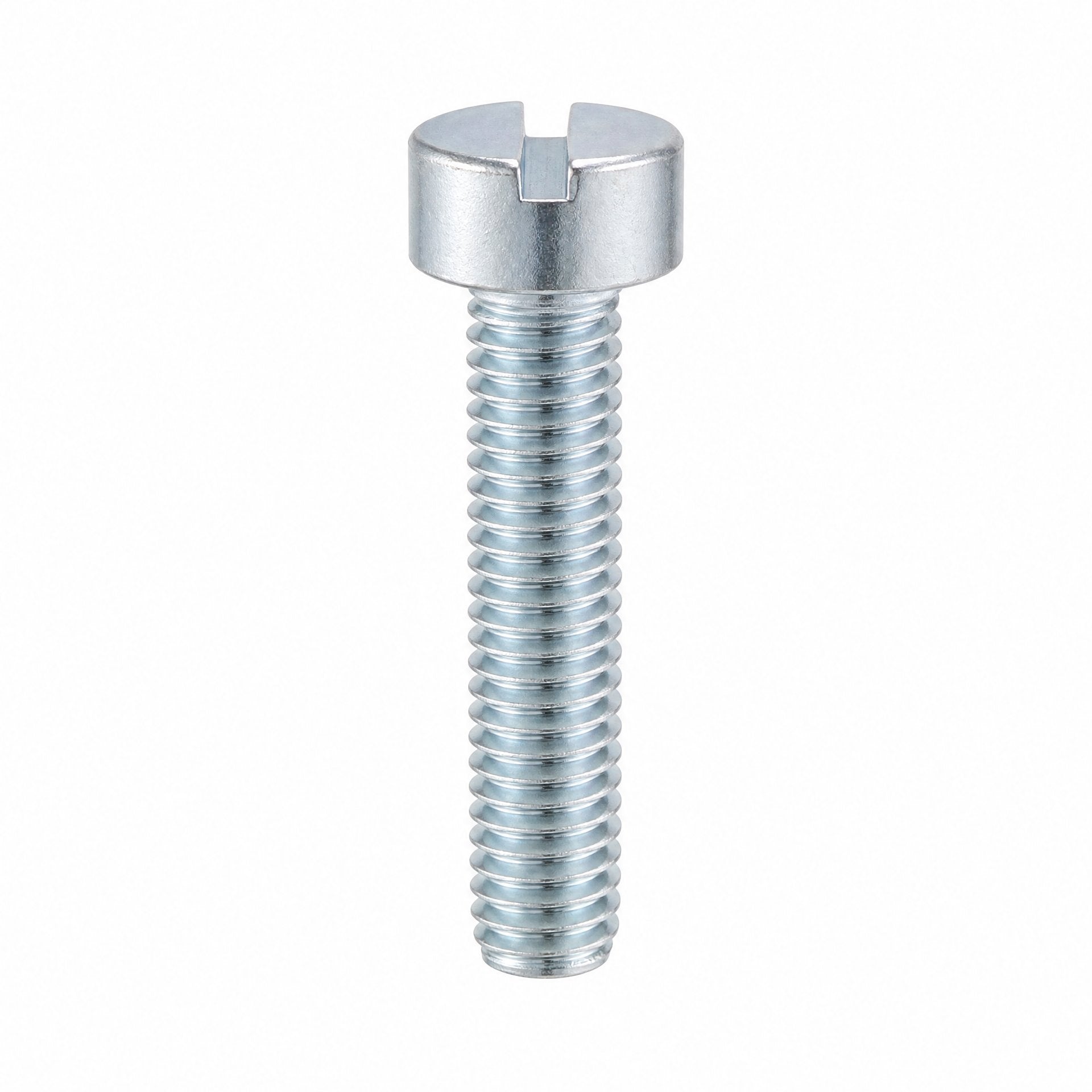 Zinc Plated Slotted Cheese Head Machine Screw DIN 84
