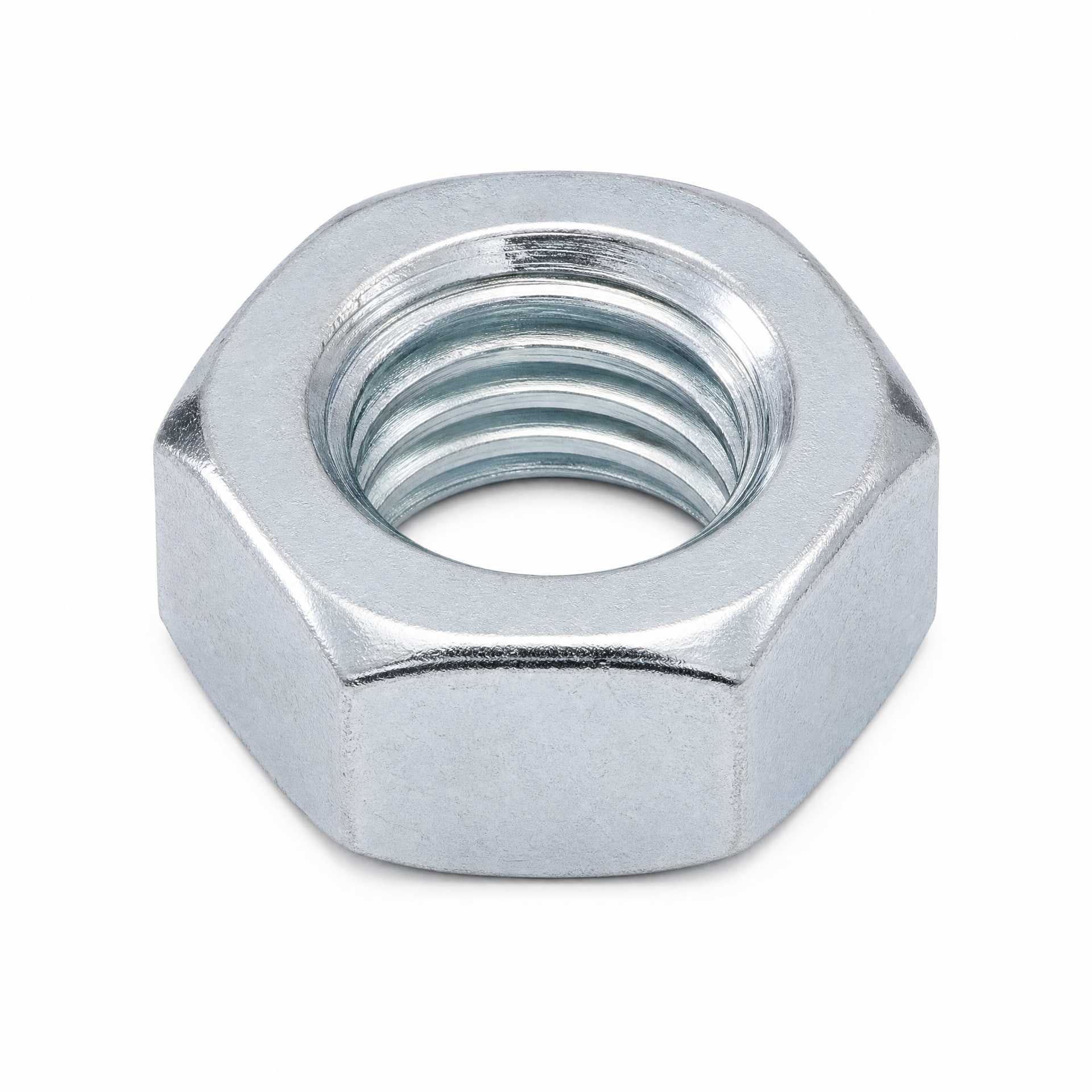 ZINC PLATED UNC FULL NUT BS 1768