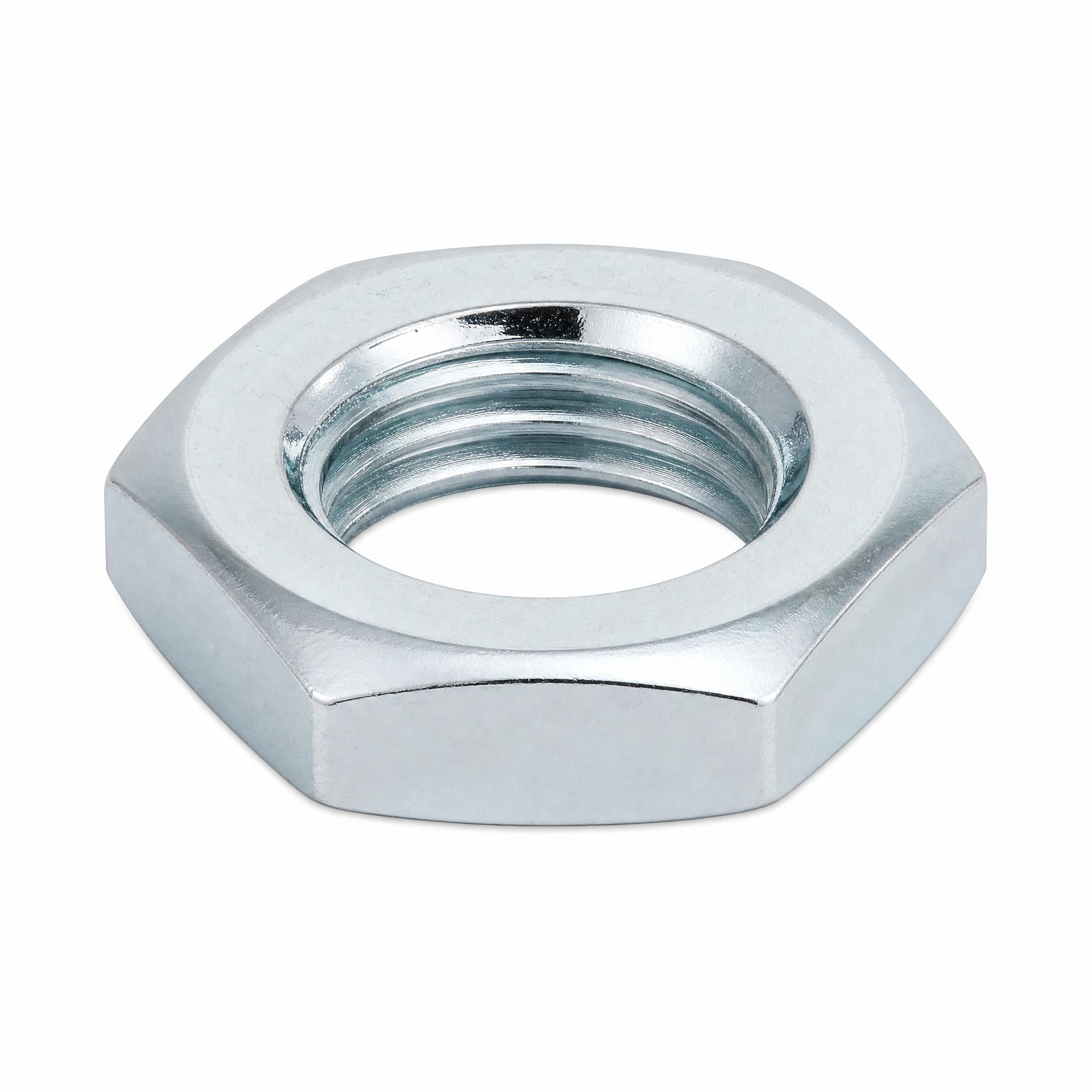 ZINC PLATED UNC HALF LOCK NUT